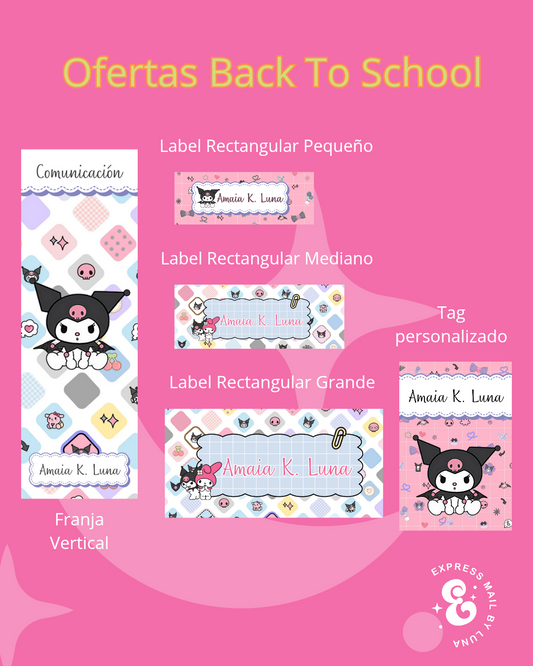 Back To School Ofertas de Labels