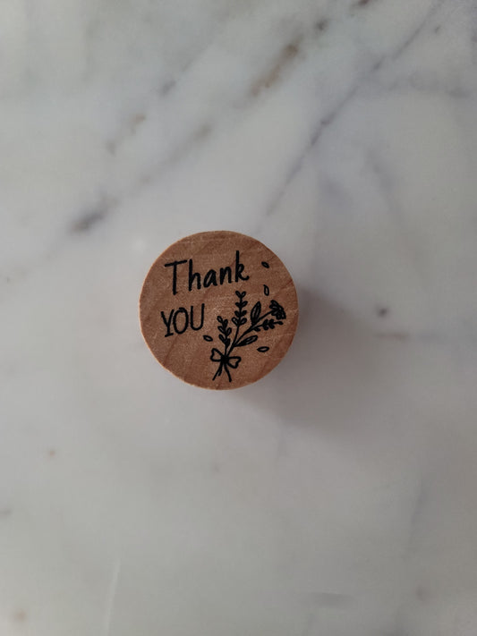 Thank You Wooden  Stamp